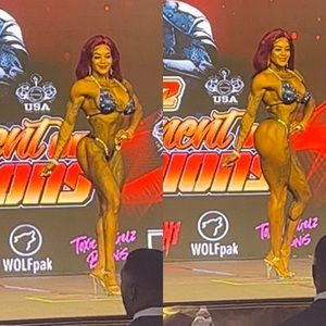 Goddess glam NPC wellness bikini